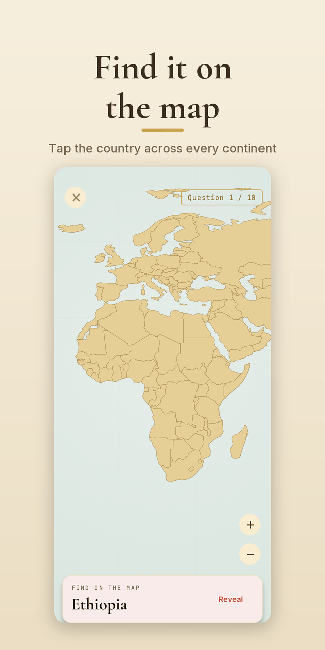 GeoSpark: World Geography Quiz screenshot 1