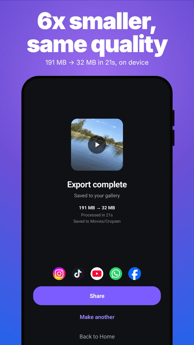 Video Crop & Trim: Cropzen screenshot 6