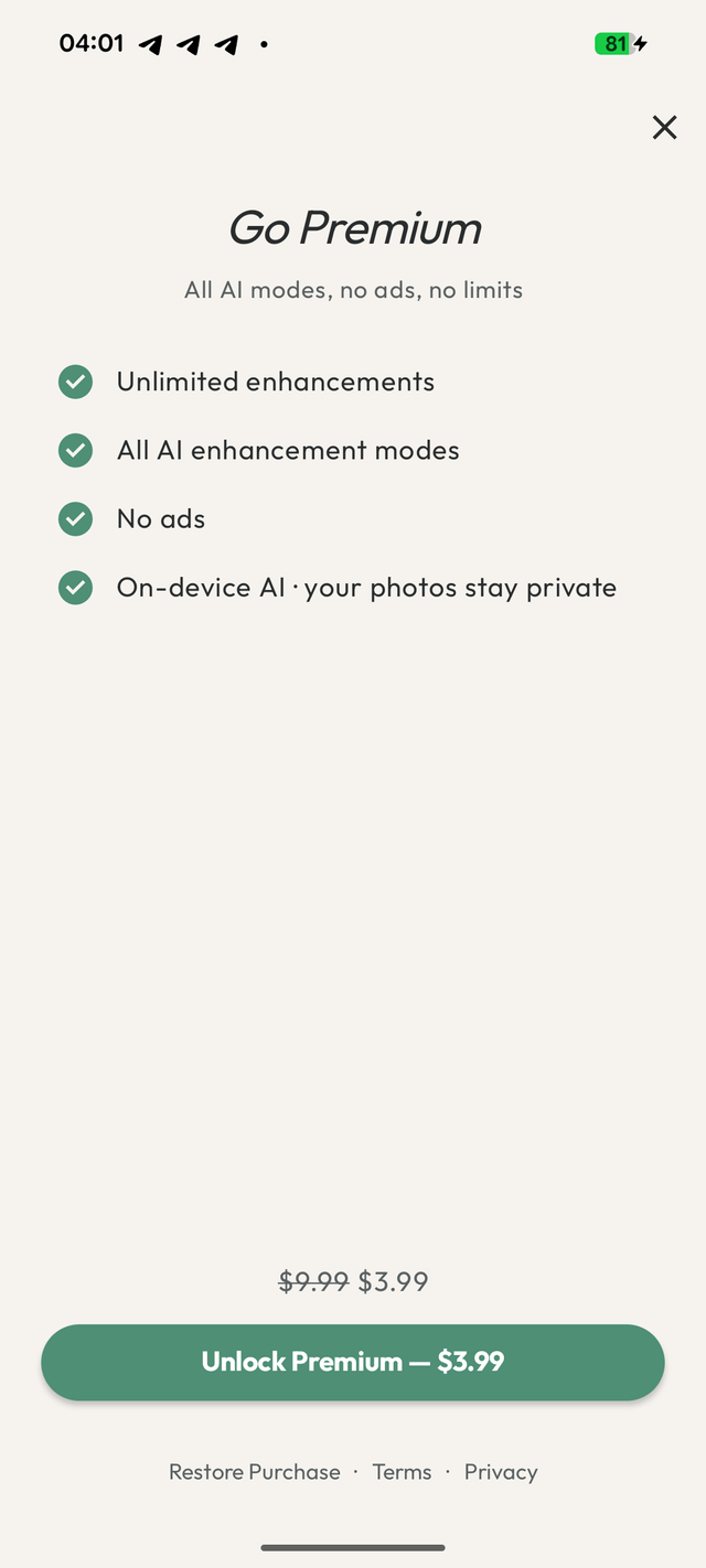 Zuriva: AI Photo Enhancer screenshot 7